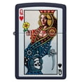 thumbnail image 2 of Zippo 48723 Color Image Queen Design Navy Matte Windproof Lighter, 2 of 6