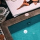 thumbnail image 3 of Lámpara LED flotante solar para piscina, ideal para decorar (blanca), 3 of 8