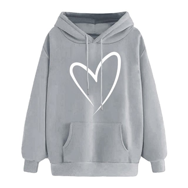 WEAIXIMIUNG Robe Sweat-Shirt Surdimensionnée pour Femmes Sweat-Shirts d'Automne pour Femmes Mode Imprimé Graphique Pull à Capuche Manches Longues Décontracté