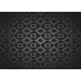 thumbnail image 1 of Ahgly Company Machine Washable Indoor Rectangle Transitional Midnight Gray Area Rugs, 6' x 9', 1 of 7