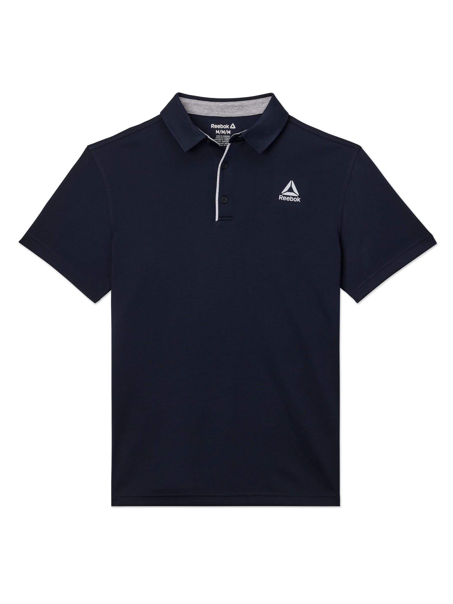Reebok Men's and Big Men's Performance Polo Shirt, Sizes XS-5XL