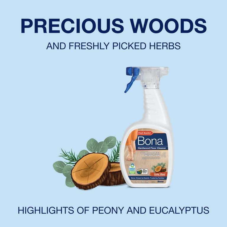 Bona Hardwood Floor Cleaner, Cedar Wood, 22 fl oz photo 5