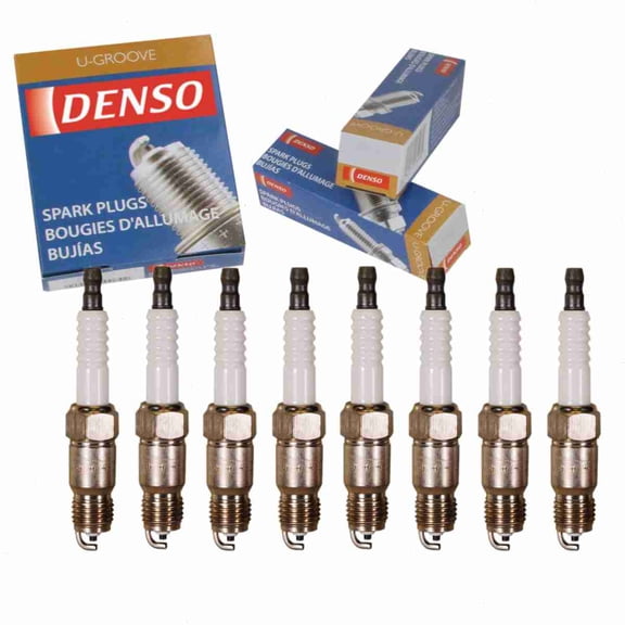 8 pc DENSO Standard U-Groove Spark Plugs compatible with Buick Roadmaster 5.7L V8 1992-1993
