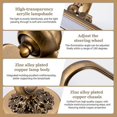 thumbnail image 5 of Led Vanity Light 8w Vintage Style, 240 Degree Swivel Head, Metal Waterproof Mirror Lamp For Bathroom And Dining Room, 5 of 5