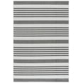thumbnail image 3 of SAFAVIEH Beach House Henry Striped Indoor/Outdoor Area Rug, Light Gray/Charcoal, 5'3" x 7'6", 3 of 19