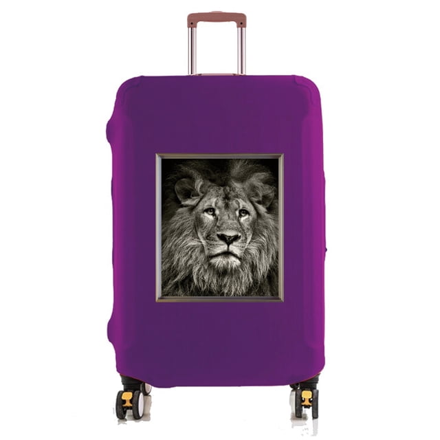18-32 Inch Large Capacity Travel Essential Bag with Animal Serie Print Pattern Travel Accessories Suitcase Dust Protection Cover 8animal 033 XL