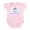 Petal Pink, variant on CafePress - Pop's Fishin Buddy Infant Bodysuit - Baby Light Bodysuit, Size Newborn - 24 Months