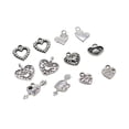 thumbnail image 4 of HOMYL 2x60 Pcs Tibetan Mixed Heart with Valentines Charms, 4 of 8