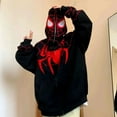 thumbnail image 1 of American Style Spiderman Sweatshirt Men Hip Hop Heavyweight Hardcore Cardigan Jacket Spring Autumn Design Sensibility Hooded Top, 1 of 5