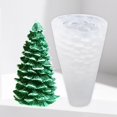 thumbnail image 4 of de Vela DIY, para Hacer Velas, de Jabón , Herramienta Artesanal de Arcilla , Árbol de Navidad 73x142MM perfecl molde para hacer velas, 4 of 8