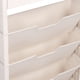 thumbnail image 4 of M Buder Organizador de Libros Móvil Con Ruedas 5 Niveles Multiusos Beige, 4 of 5