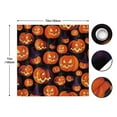 thumbnail image 4 of Halloween Pumpkins Shower Curtain Set Party Decor Bath Curtain 12 Hooks Include 72x72 inch Waterproof Polyester Fabric, 4 of 7