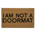 thumbnail image 1 of Entryways Basics P2286 Pas un Paillasson de Coco&44; Noir, 1 of 1