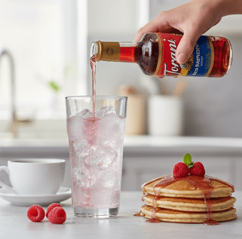 Torani Red Raspberry Dairy Friendly Syrup cs 12/750 ml