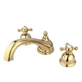 thumbnail image 2 of Kingston Brass KS3352BX 8 Inch -18 Inch Widespread Roman Tub Filler - Polished Brass, 2 of 4
