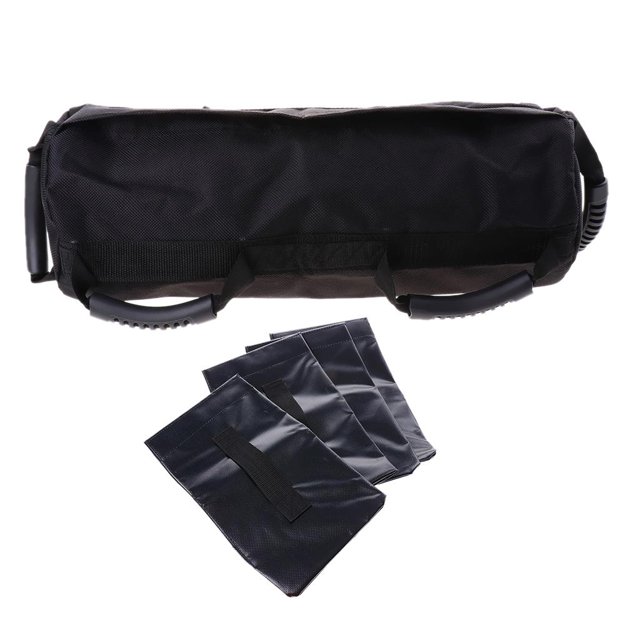 Bolsa de arena de entrenamiento de gimnasio de ejercicio vacío Bolsa de peso de entrenamiento de MMA con 4 bolsas de relleno Macarena Bolsas de arena ponderadas de fitness