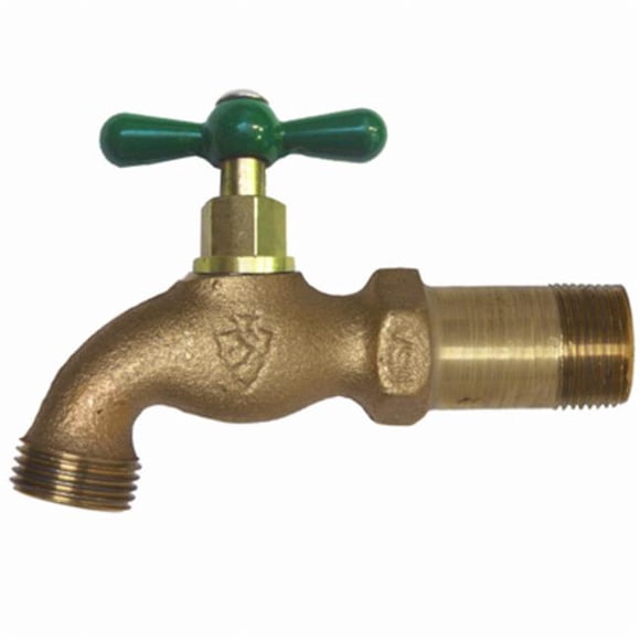 Arrowhead Brass & Plomberie 202LF 0.75 Po Filetage Mâle - Bibb de Tuyau Standard Robuste