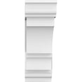thumbnail image 2 of 5"W x 14"D x 14"H Standard Balboa Architectural Grade PVC Bracket With Traditional Ends, 2 of 8