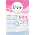 thumbnail image 4 of Veet, Hair Removal Kit, Gel/Cream, Sensitive Skin, Face, 2 x 50 ml, 4 of 6