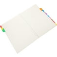 thumbnail image 4 of 12 Sheets Household Notebook Dividers Office Tab Dividers Convenient Binder Tabs Book Accessory, 4 of 8