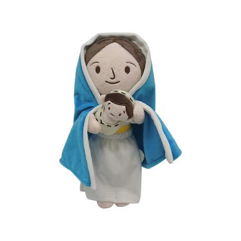 Jesus Plush Christ Religious Toy Virgin Mary Stuffed Doll Christmas Gift