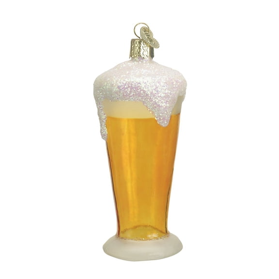 Old World Christmas Craft Beer Collection Blown Ornaments for Christmas Tree Glass
