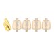 thumbnail image 5 of 5 piezas de parrillas dentales reutilizables para disfraz de rapero, para hombres y mujeres, para cosplay. Oro, 5 of 8