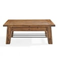thumbnail image 3 of Alaterre Meuble Durango Table Basse Industrielle en Bois Brun 48"L, 3 of 8