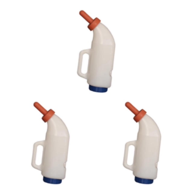 Methold 2L/4L Calf Milk Bottle Hand Rearing Poddy Weaning Milking Feeder Farm Teat Type1 NO1