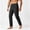 Black, variant on Jerdar Men's Lightweight Hiking Pants Quick Dry Stretch Running Workout Casual Sweatpants with Zipper Pockets