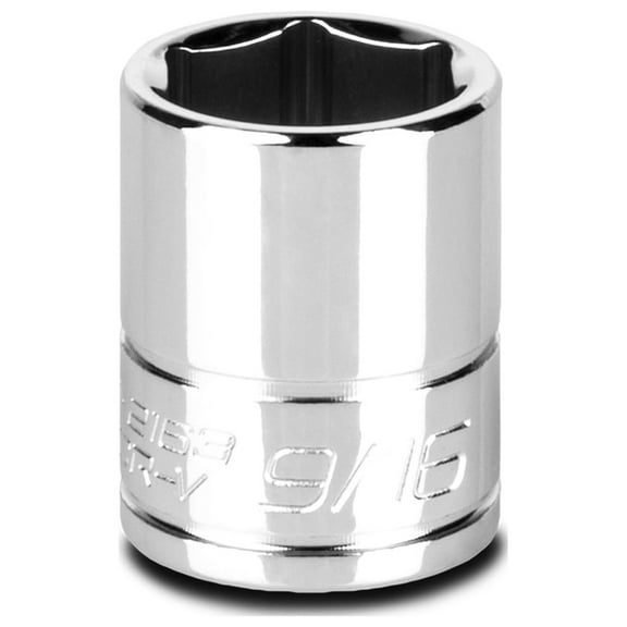 capri tools 3/16-inch shallow socket, 1/4-inch drive, 6-point, sae