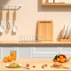 thumbnail image 4 of FOMIYES Rack Plateado Para Platos Y Tazones Con Moderno Y Drenaje Integrado Para Cocina, 4 of 8