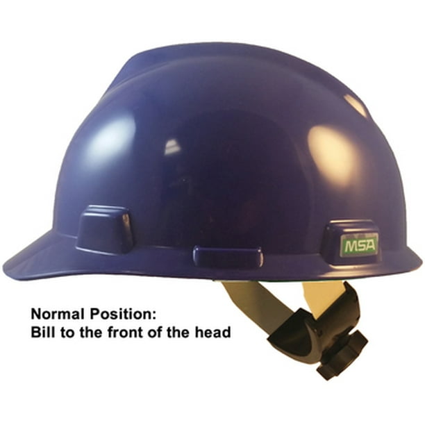 MSA VGard Cap Style Hard Hats with Swing Suspensions Purple Color