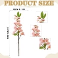 thumbnail image 5 of Artificial Cherry Blossom Flowers Faux Cherry Blossom Stems Faux Silk Cherry Blossom Branches Fake Peach Flowers for Vase Arrangements Home Wedding Table Decor (Pink) Ciozy, 5 of 9