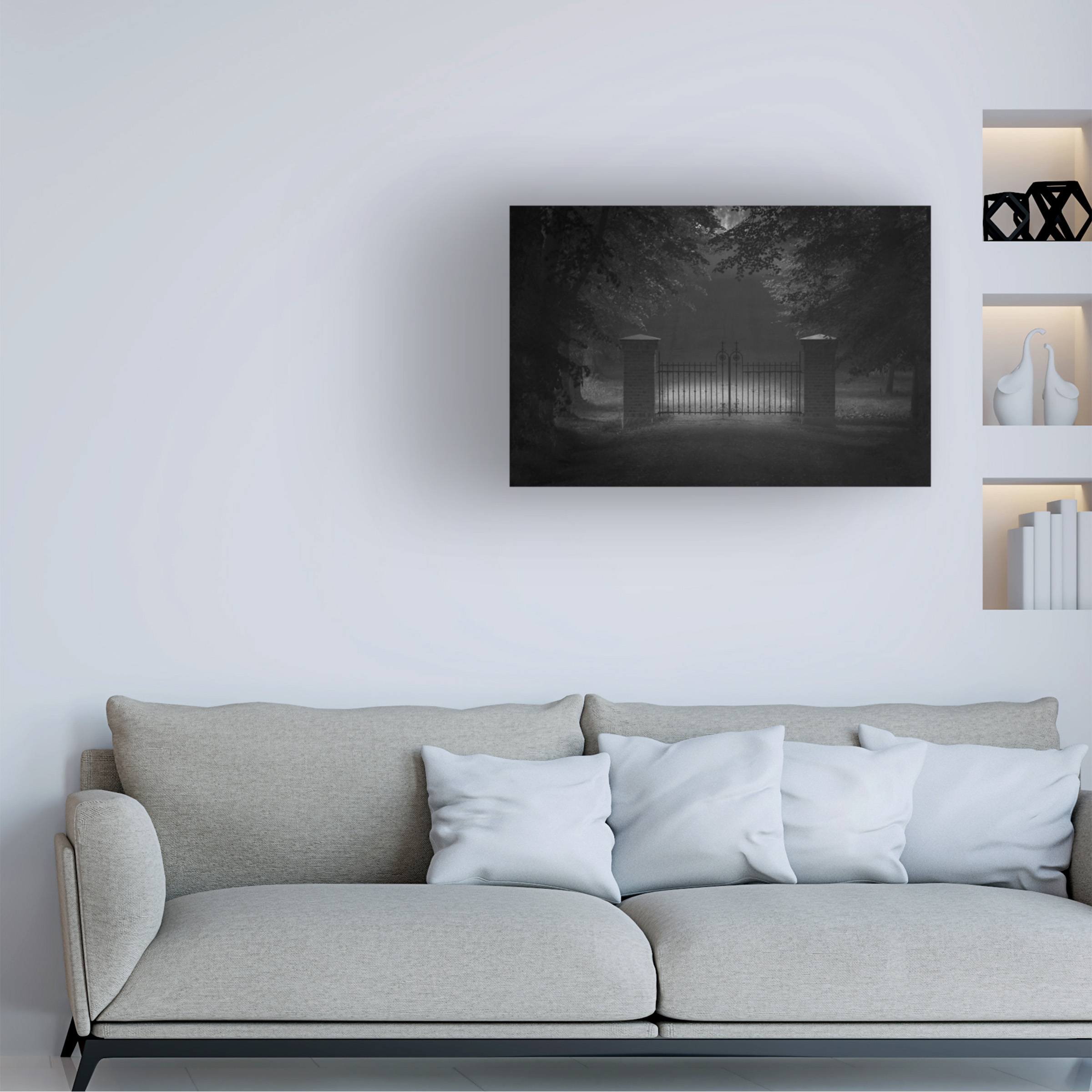 Allan Wallberg 'Far But No Further' Canvas Art