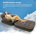 thumbnail image 3 of Multifunctional Inflatable Sofa Chair, Comfortable Recliner, Portable Outdoor Bed, Foldable Design for Camping Beach Family Use, 3 of 7