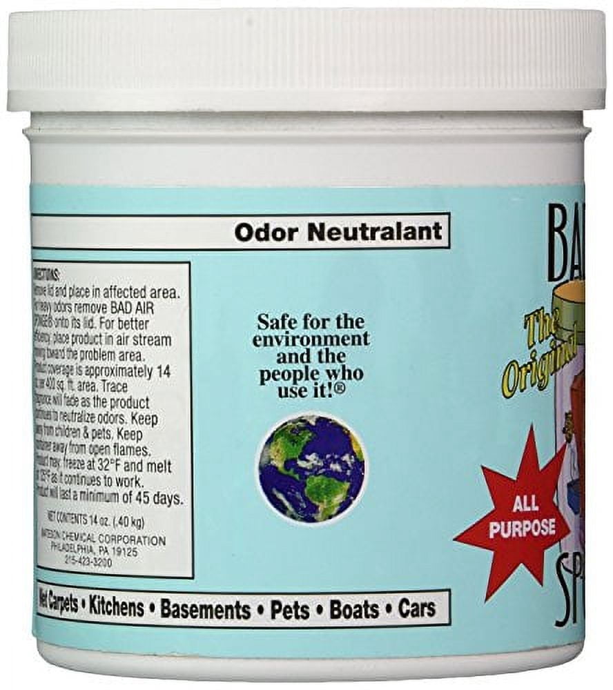 Bad Air Sponge Odor Absorber, Home & Pet Odor Eliminator, Bad Smell Eliminator for Indoor Air, 14 oz (Pack of 3)