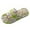 1-Green204, variant on Girls Cartoon Cat Linen Slide Sandals Open-Toe Breathable Summer Slippers Non- Lightweight Home Shoes