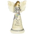 thumbnail image 1 of Elements Friend Angel Figurine by Pavilion, 8-Inch, Holding Butterfly, Inscription Friends Are Gifts to Always Treasure, 1 of 4