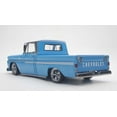 thumbnail image 2 of 1965 Chevy C-10 Styleside Pickup Lowrider, Blue - Sun Star 1366 - 1/18 scale Diecast Model Toy Car, 2 of 7