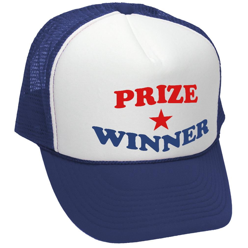 PRIZE WINNER - winning consolation gift - Adult Trucker Cap Hat, Navy ...