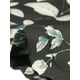 thumbnail image 5 of INSPIRAR CHIC Conjunto de Pijama de Verano para Mujeres, Camisa de Botones con Pantalones Cortos, XL Negro-Blanco, 5 of 6