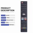 thumbnail image 4 of TV Remote Control for CHIQ KOGAN ALBADEEL TV Aiwa Remote Control GCBLTV02ADBBT Without Voice, 4 of 5