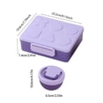 thumbnail image 3 of Bento Lunch Box with Soup Thermo, Leakproof Lunch Food Containers with 4 Compartment, Thermo Insulated Hot Food Jar for Travel Office, 3 of 8