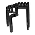 thumbnail image 2 of Opvise Golf Club Holder Clip with 9 Slots Adjustable Width Universal Easy Installation Golf Bag Stacker Organizer Golf Club Display Rack, 2 of 7