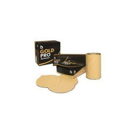 

US Chemical & Plastics USC-084410 2.75 x 16.5 in. P180 Grit Grip Gold Sanding Disc