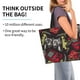 thumbnail image 2 of Balery Vintage Gaming Bolsa Tote Estilo Estético con Cremalleras, Bolsa de Hombro, Bolsa de Compras Grande y Plegable, 2 of 8
