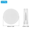 thumbnail image 2 of Unique Bargains Tennis Vibration Dampener 0.94 Inch Silicone Tennis Racket Shock Absorber, White, 4 Pack, 2 of 7