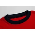thumbnail image 3 of Boys Christmas Pajamas for Toddler Clothes Set Santa Claus Sleepwear Long Sleeve 100% Cotton 2 Piece Kids Pjs Size 1-10 Years Red Santa Claus 6278-7t, 3 of 7