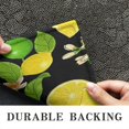 thumbnail image 6 of Yellow Lemon Fruit Limes Black Pattern Door Rugs,Washable Non Slip Door Mats Indoor,Decorative Door Mats,Entry Mat Indoor for Entrance,Bedroom,Kitchen,Bathroom,17"x30", 6 of 6